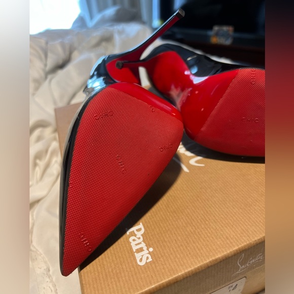 Christian Louboutin so Kate patent leather w sole protector - Picture 2 of 6